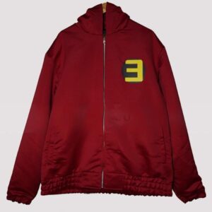 Houdini Eminem Red Hooded Jacket front