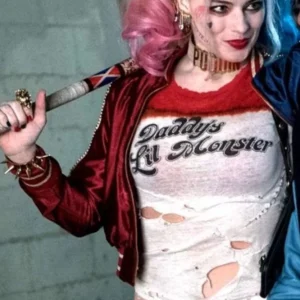 Harley Quinn Suicide Squad Red Jacket