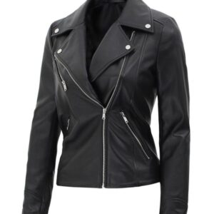 Womens Black Leather Jacket